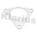 Gasket, exhaust pipe, Thumbnail 2