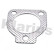 Gasket, exhaust pipe, Thumbnail 2