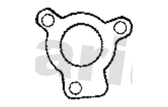 Gasket, exhaust pipe, Image 2