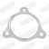 Gasket, exhaust pipe, Thumbnail 10