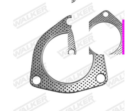 Gasket, exhaust pipe, Image 3
