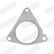 Gasket, exhaust pipe, Thumbnail 3