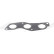 Gasket, exhaust pipe, Thumbnail 2