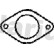 Gasket, exhaust pipe, Thumbnail 2