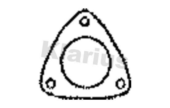 Gasket, exhaust pipe, Image 2