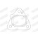 Gasket, exhaust pipe, Thumbnail 2
