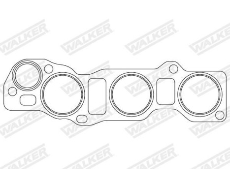 Gasket, exhaust pipe, Image 2