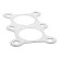Gasket, exhaust pipe, Thumbnail 6