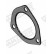 Gasket, exhaust pipe, Thumbnail 9