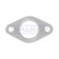 Gasket, exhaust pipe, Thumbnail 2