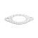 Gasket, exhaust pipe, Thumbnail 7