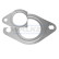 Gasket, exhaust pipe, Thumbnail 2