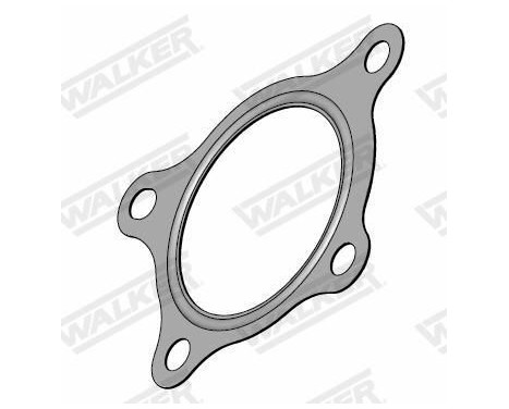 Gasket, exhaust pipe, Image 2