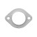 Gasket, exhaust pipe, Thumbnail 3