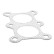 Gasket, exhaust pipe, Thumbnail 7