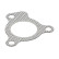 Gasket, exhaust pipe, Thumbnail 2