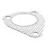 Gasket, exhaust pipe, Thumbnail 8