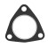Gasket, exhaust pipe, Thumbnail 3