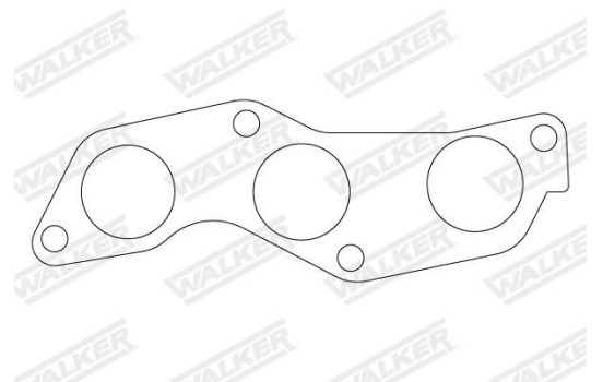 Gasket, exhaust pipe, Image 2
