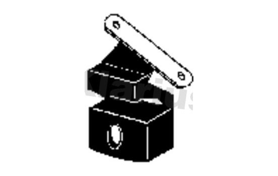 Holder, exhaust system, Image 2