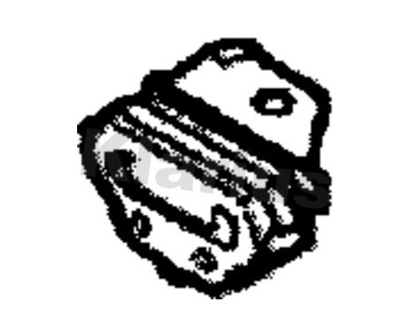 Holder, exhaust system