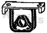 Holder, exhaust system