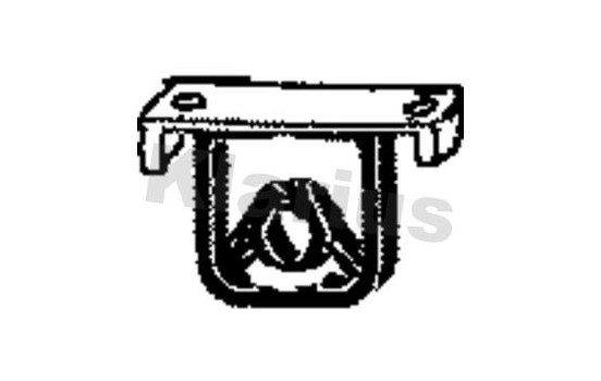 Holder, exhaust system, Image 2