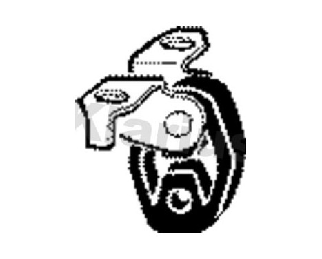 Holder, exhaust system