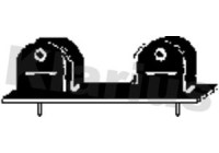 Holder, exhaust system