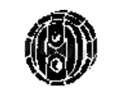 Holder, exhaust system, Image 2