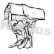 Holder, exhaust system