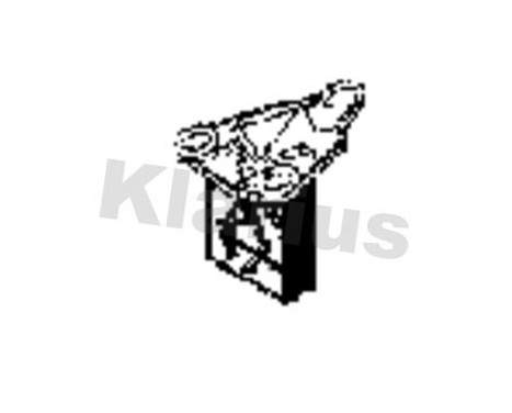 Holder, exhaust system, Image 2