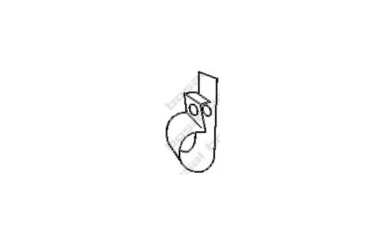 Holder, exhaust system