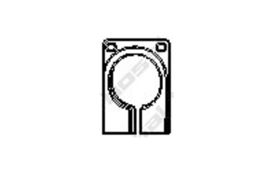 Holder, exhaust system