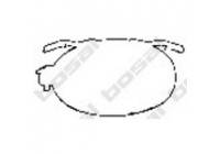 Holder, exhaust system