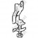 Holder, exhaust system