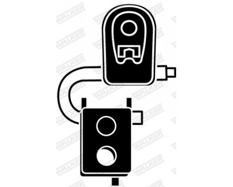 Holder, exhaust system, Image 8