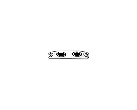 Holder, exhaust system, Image 2