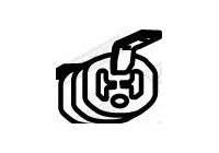 Holder, exhaust system