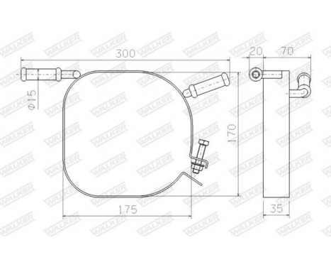 Holder, exhaust system, Image 8