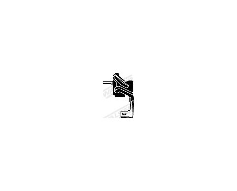 Holder, exhaust system, Image 5