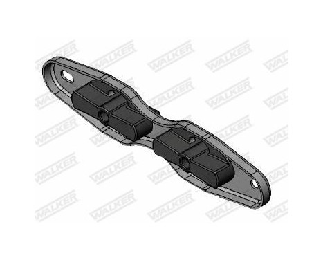 Holder, exhaust system
