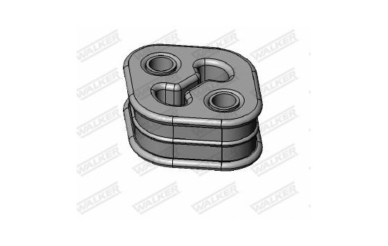 Holder, exhaust system