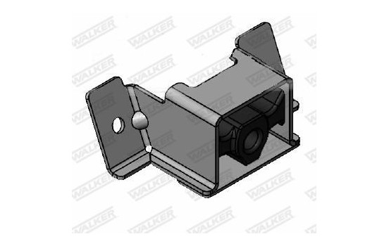 Holder, exhaust system