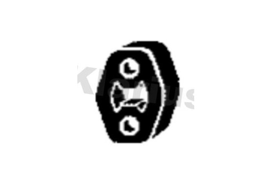 Holder, exhaust system