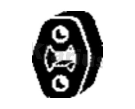 Holder, exhaust system