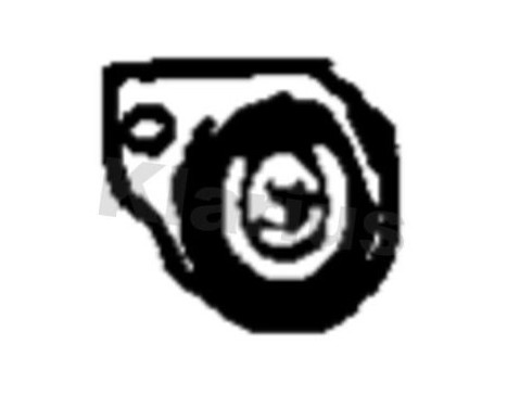 Holder, exhaust system