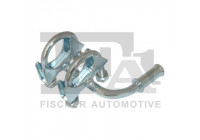 Holder, exhaust system