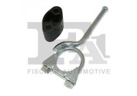 Holder, exhaust system