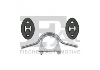 Holder, exhaust system